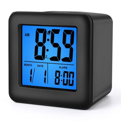 Digital travel alarm clock - travel,