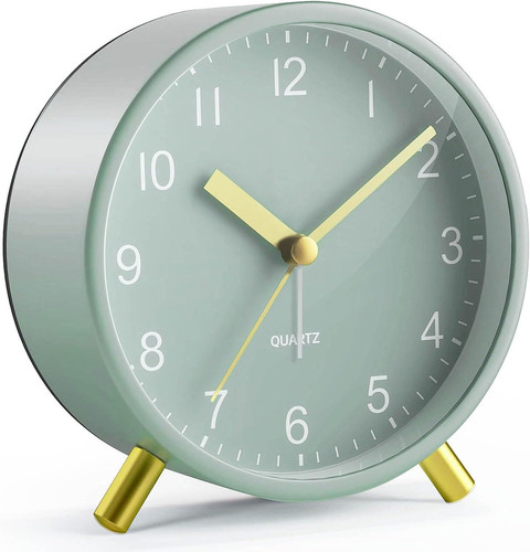 Silent non ticking alarm clock - ticking,