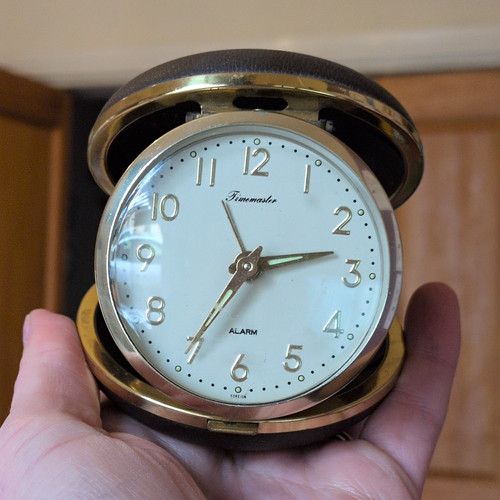 Timemaster travel alarm clock - timemaster,