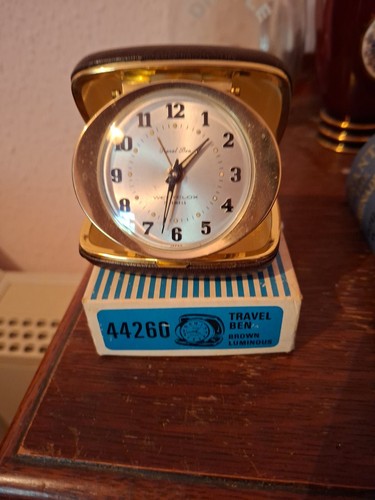 Westclox vintage travel alarm - westclox,