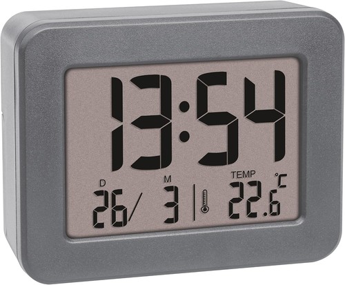 Digital travel alarm clock - alarm,