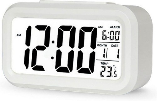 Digital alarm clock - large, lcd