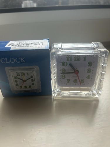 Bnib small clear travel alarm - bnib,