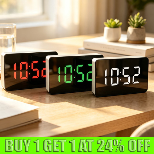 Led electric digital alarm - digital,