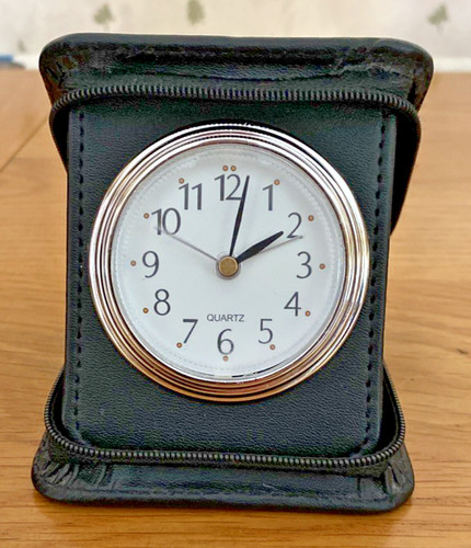 Vintage quartz travel alarm - vintage,