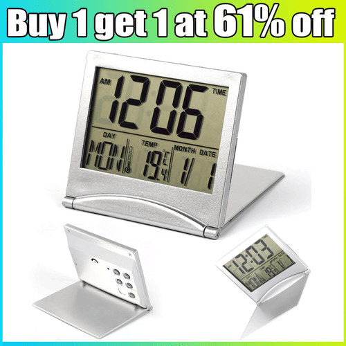 Digital travel alarm clock - digital,