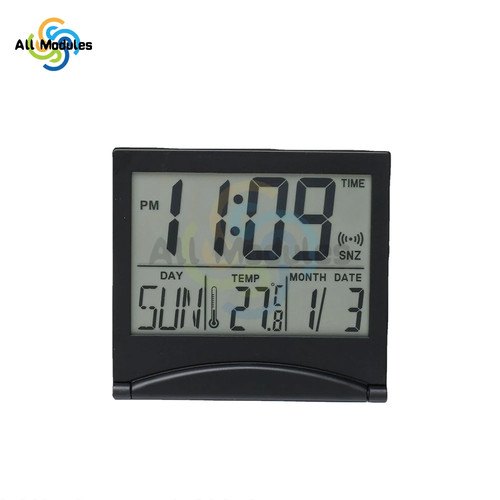 Small lcd digital alarm clock - digital,
