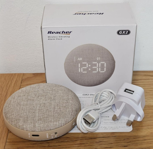 Travel vibrating alarm clock - alarm,
