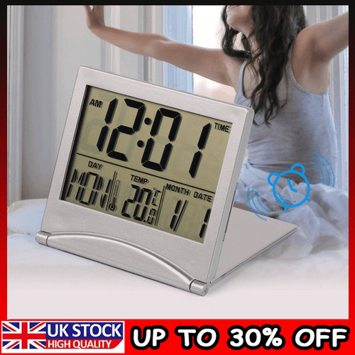 Digital travel alarm clock - travel,