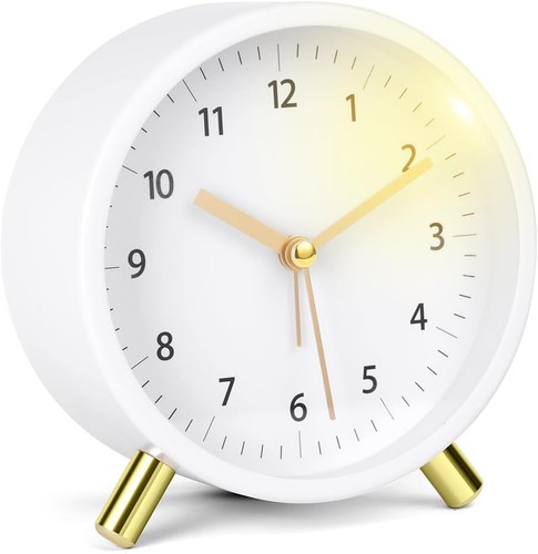 Analogue alarm clock - analogue, clock,silent