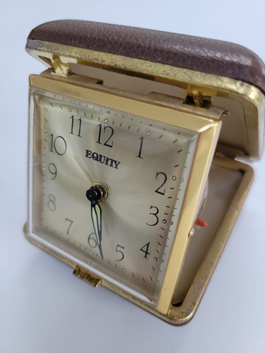 Vintage equity travel alarm - vintage,