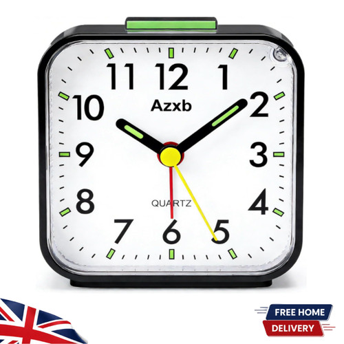 Compact snooze alarm clock - compact,