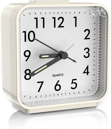 Silent alarm clocks bedside - silent,