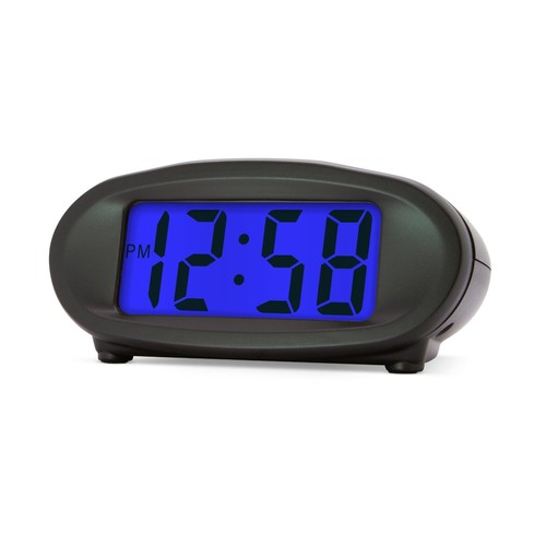 Digital alarm clock back - digital,