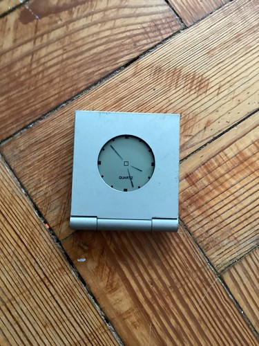 Small folding travel alarm - small,