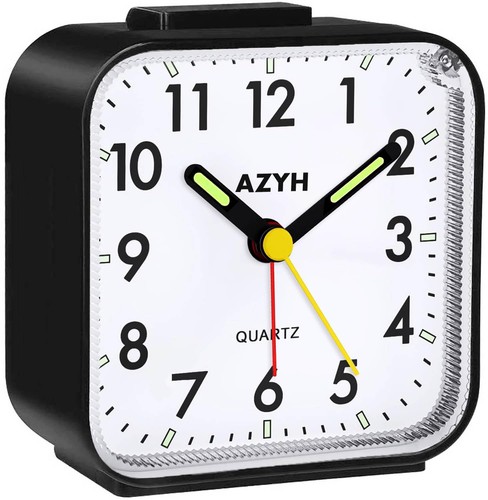 Azyh silent analog alarm clock - azyh,