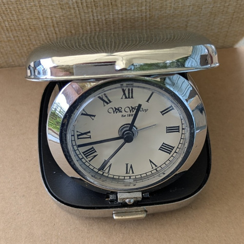 Widdop travel alarm clock - travel,
