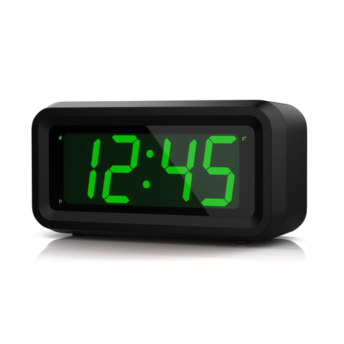 Cordless digital alarm clock - cordless,