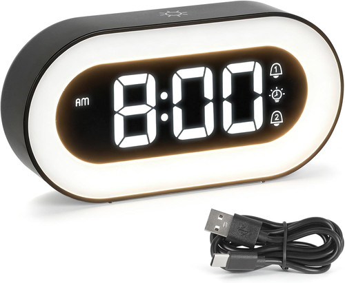 Led digital alarm clock - digital,