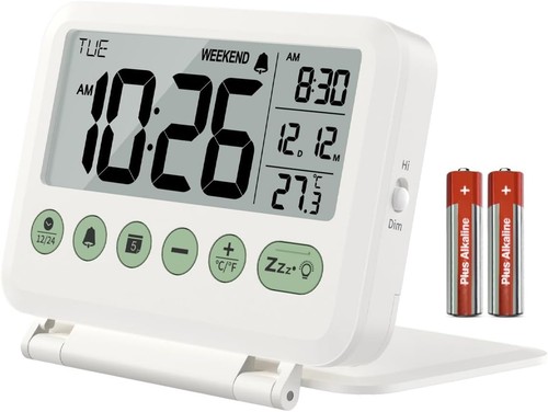 Travel alarm clock level - alarm, clock: