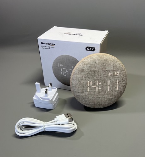 Cordless alarm clock - alarm, vibration