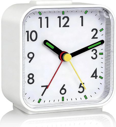 Alarm clock non ticking silent - clock,non,