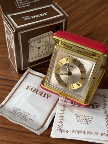 Vintage equity travel alarm - equity,