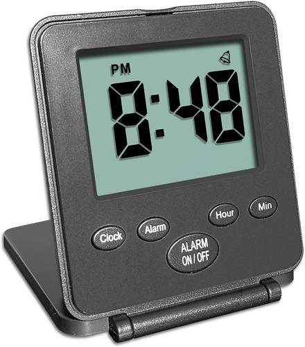 Digital travel alarm clock - digital,